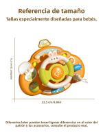 Juguete Educativo Para Bebé Con Volante De Simulación De Conducción Con Luz Y Sonido Juguete Musical Interactivo Para Niños - details 0