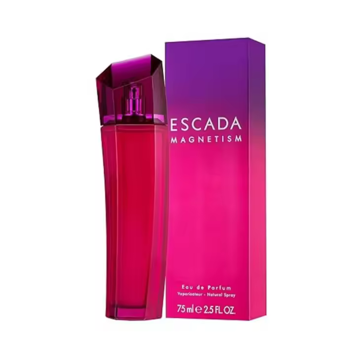 Escada - Perfume Magnetism Eau de Parfum para mujer, fragancia oriental vainilla con notas de frutos rojos, jazmín y vainilla, 75 ml duradera - 1
