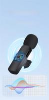GAMINJA EJ001 Micrófono Lavalier Inalámbrico Mini Para Android Grabación De Audio Y Video Batería De Longa Vida Para Gaming Y Streaming - details 2