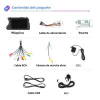 Reproductor Multimedia Para Coche 7'' Carplay+WiFi Automático GPS Navegación FM Estéreo Cabeza Unidad Para Ssangyong Kyron Actyon 2005-2011 - details 14