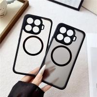 Funda Transparente Mate Para Magsafe Carga Inalámbrica Xiaomi 17T 15T pro Anti-caída Protección Choque Bumper Cubierta Dura PC - details 7