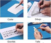 Nueva A3 Tapete De Corte Tapete De Costura Doble Cara Tapete De Arte Para Costura Y Artesanía Herramienta DIY - details 4