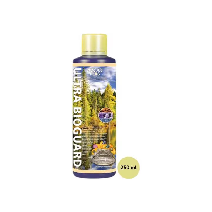 AZOO Plus Ultra Bioguard - Acondicionador Biológico de Bacterias Vivas para Acuarios de Agua Dulce y Salada - 1