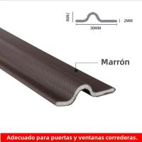Tira De Sellado Para Ventanas Y Puertas 2M 4M 8M Tipo Deslizante Autoadhesiva a Prueba De Viento Y Aislante De Sonido U Tipo - details 6