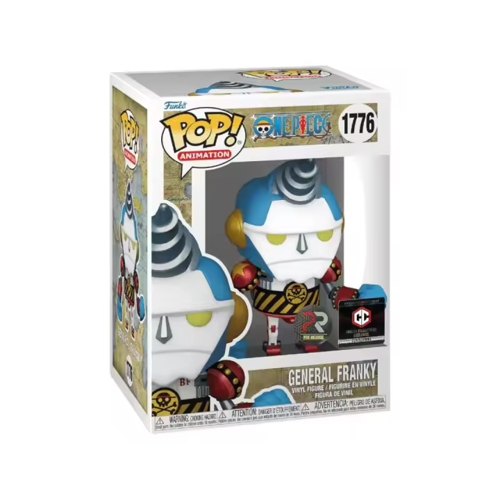 Funko Pop Manga One Piece General Franky Chalice Collectibles Exclusive (Sin Posibilidad A Chase) 1776 Figura Coleccionable - 1