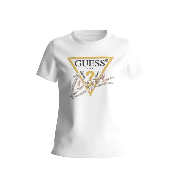 Guess Camiseta Blanca W4GI20 I3Z14-G011 , para Mujer - 1