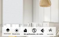 Cortinas De Ventana Autoadhesivas De Plisadas 150/180CM Para Baño Dormitorio Sala De Estar Balcón Cortina De Blackout Media Blinds Para Ventanas De Cocina - details 0