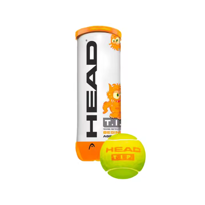 Bote de 3 Pelotas Head T.I.P. Orange - 1