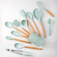 Juego De Utensilios De Cocina De Silicona 14 Piezas Con Soporte De Plástico Eco-amigable Y Duradero Para Cocina - details 11