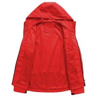 Chaqueta De Cierre Para Mujer Casual Con Capucha Color Sólido Transpirable Impermeable Y Antigolpes Para Camping Y Escalada Al Aire Libre - details 74