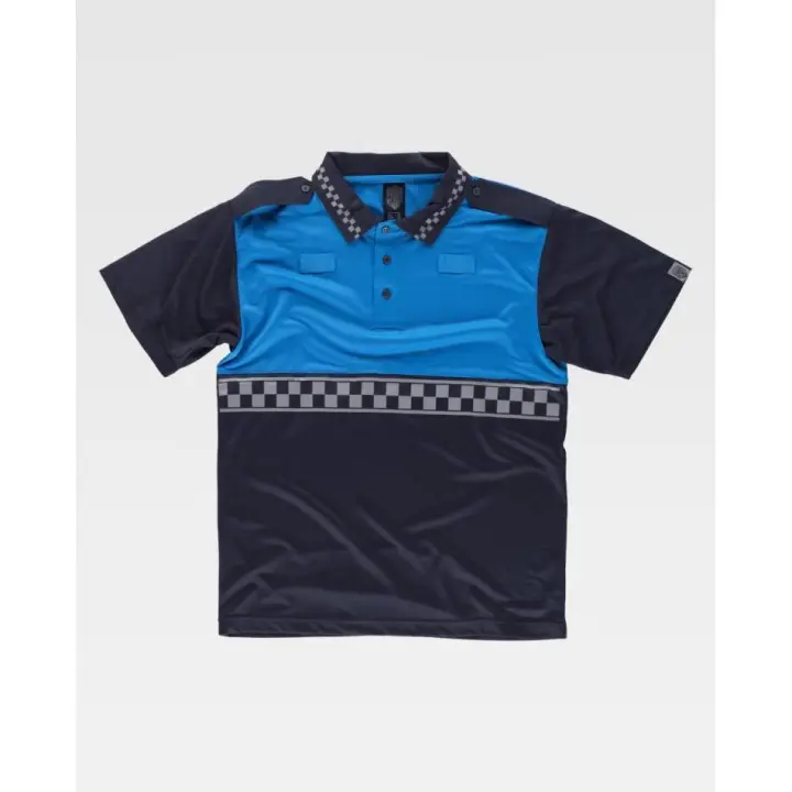 Camiseta Polo Reflectante Policía Manga Corta Workteam - 1
