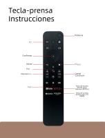Nueva Control Remoto Inteligente De Voz RMF-TX800P Para TV Sony 4K Netflix A80K X80K X81K X85K KD-55X85K KD-65X85K KD-75X85K - details 2