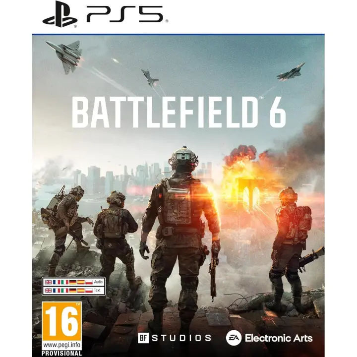 Battlefield 6 Standard Edition PS5 PAL España - Juego Battlefield 6 para Sony PS5 - Juego nuevo, original, precintado - 1