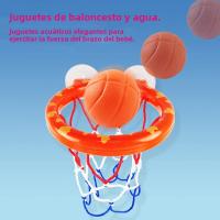 Juguetes De Baño Para Bebés Niño Juego De Agua Mini Canasta De Basquetbol En La Bañera Set De Juego De Agua Para Niños De 0 a 6 Años Material Plástico PC - details 2