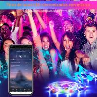 Luces RGB Para Juegos 16.4ft/5M De Neón Suave Para Mesas De Juegos Tira LED De Iluminación Compatible Con Corte Para El Hogar - details 2