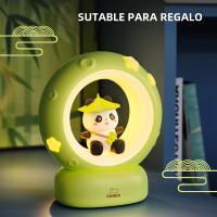 Lámpara De Lectura LED De Panda Divertido Luz Nocturna USB Recargable Para Decoración De Habitación Regalo Para Niños Y Niñas Luz Para Dormir Forma De Animal - details 5