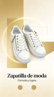 Zapatilla de mujer estilo casual cremallera lateral tendencia moda , diario estilo actual. - details 1