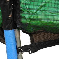HOMCOM Red de Seguridad Pared Protectora Cama Elastica trampolín Redonda - details 6