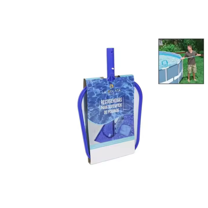 Red para Piscina Gerimport - Recoge Hojas 42x27 Cm - Fácil Limpieza - 1
