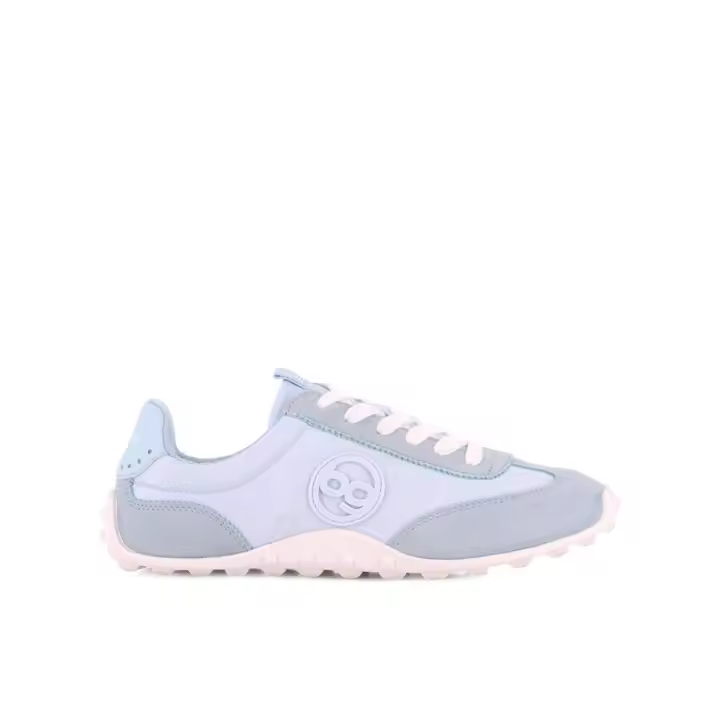 Blogger Charlotte Zapatillas casual para mujer azul claro en sintético 88215 - 1