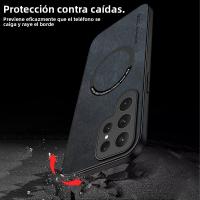 Funda De Cuero Magnética Para Samsung Galaxy S26 S25 S24 S23 S22 S21 Ultra plus Shockproof Wireless Charging Compatible Con Magsafe - details 4