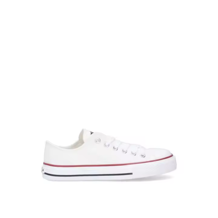 Zapatillas Basket Etika - Mujer - Suela Plana - Modelo 52409 - Color Blanco - 1