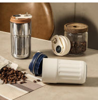 Termo Inteligente 450ml Acero Inoxidable 316 Con Pantalla De Temperatura Termo De Viaje Para Café En Oficina Taza Termal Portátil Para Negocios - details 1