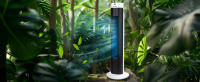 Aigostar Ventilador de torre silencioso con control remoto – Oscilación de 85°, temporizador de 7,5 h, 3 velocidades y 3 modos, ideal para el hogar, estudio o oficina, color negro - details 9