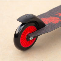 EVO - Patinete 2 ruedas, azul y rojo, manillar giro 360º, medidas 64x45x82 cm, peso máximo soportado 100 kg, freno trasero, base y manillar antideslizantes, juguetes niños +6 años, juguetes aire libre, juegos exterior - details 7