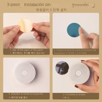 Luces Nocturnas LED Recargables USB 3 Modos Adhesión Magnética Luz De Emergencia Para Cama Armario Gabinete 2pcs - details 4