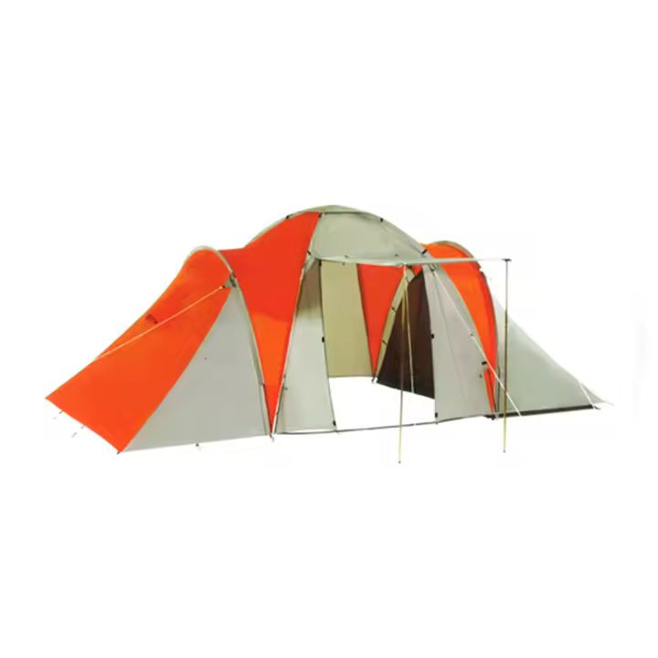 Wurko TIENDA DE CAMPAÑA 2 DORMITORIOS + LIVING 4 PERSONAS DOME4 - Accesorios de Camping - 1