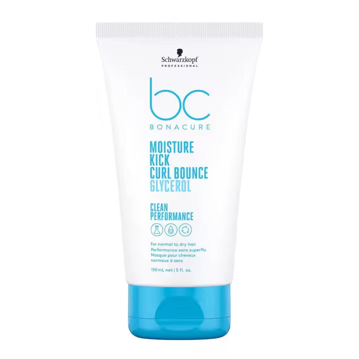 Schwarzkopf Professional Bonacure Moisture Kick Curl bounce 150 Ml. / Crema ligera para definir rizos y ondas. - 1