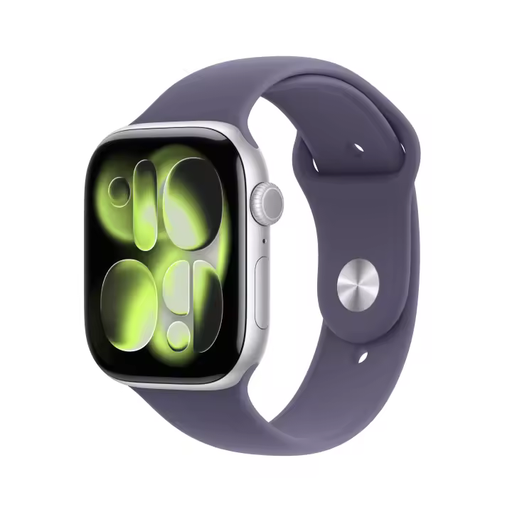 Apple Watch Series 11 OLED 46 mm Digital 416 x 496 Píxeles Pantalla táctil 5G Plata Wifi GPS (satélite) - 1