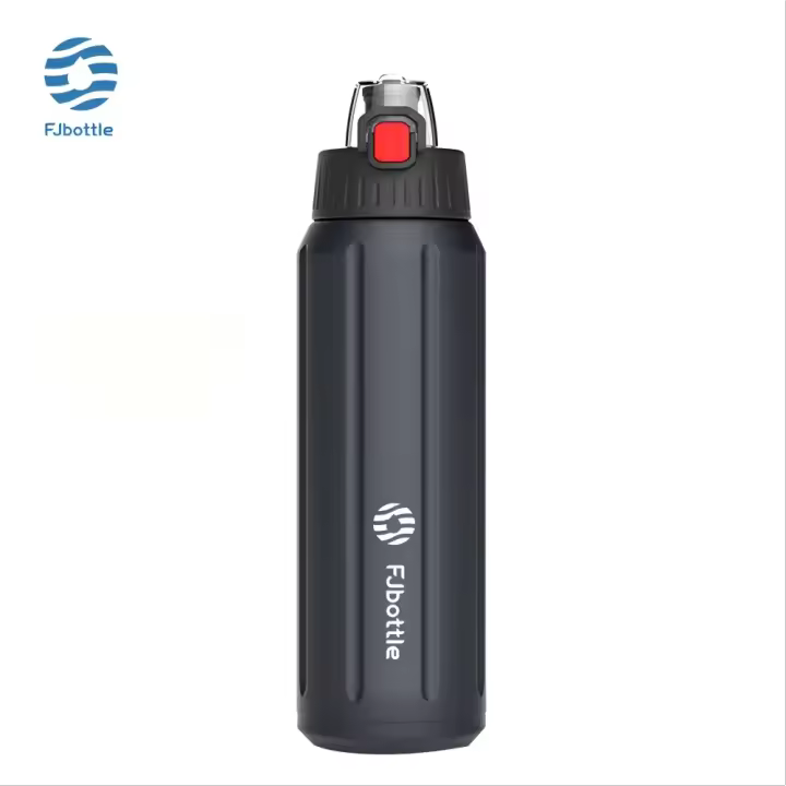 FEIJIAN Termo Deportivo De Doble Capa 600ml Acero Inoxidable 18/10 Chorro Directo a Prueba De Fugas Tumbler Aislado Personalizable - 1