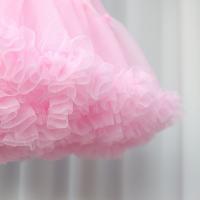 Falda De Túnel Para Mujer Petticoat Adulto Puffy Tutu Camiseta De Ballet Tulle Vestido De Cosplay Falda Interior - details 3