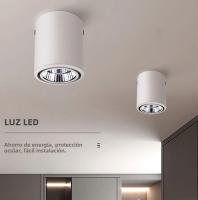 Spot Light LED COB Montado En Superficie 7W 12W En Aluminio Luz De Bajo Para Iluminación De Cocina Interior AC85V-265V - details 0