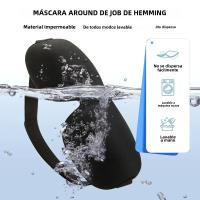 Máscara De Sueño 3D Blindfold De Tela Suave Con Espuma De Memoria Para Bloquear La Luz Ayuda Para Dormir Viaje Cubierta De Ojos - details 3