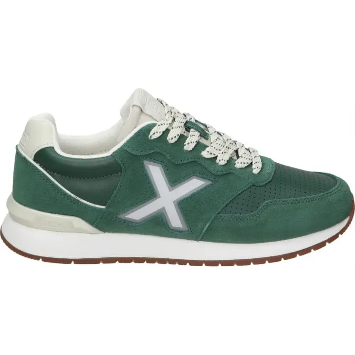 MUNICH | Zapatilla Munich Dash para Hombre – Deportiva en Color Verde con Detalles en Blanco – Sneakers con Cordones – Modelo 4150255 - 1
