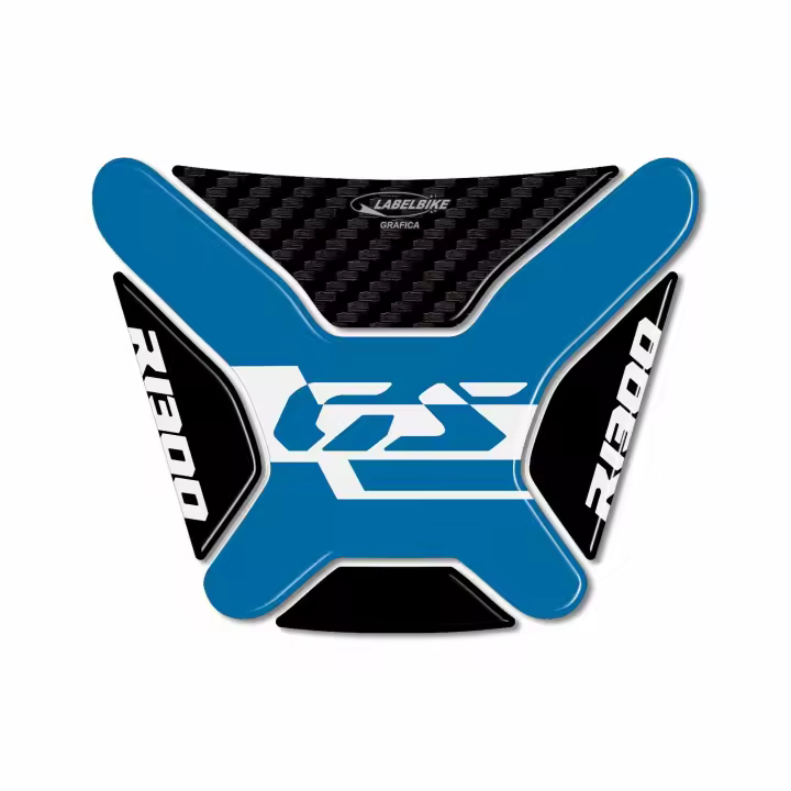 Adhesivo de resina de gel 3D protección tapa de nariz compatible con motocicleta R1300GS cian - 1