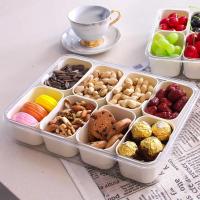 Caja De Almacenamiento Portátil Para Cocina Con 8 Compartimentos Divididos Para Seasoning Frutas Y Snacks Caja De Conservación De Alimentos Estilo Moderno - details 10