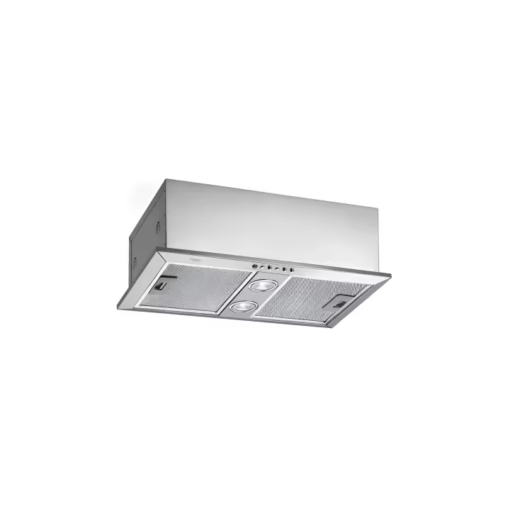 Teka GFH55 (40446700) - Campana de Integración de 55 cm Con Cotor de Doble Turbina 329m3h, Inox - 1