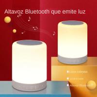 Lámpara De Noche LED RGB Con Bluetooth Y Audio Lámpara De Mesa Para Cama Luz Colorida Cambiable Al Toco Portátil - details 0