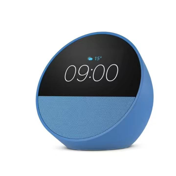 Amazon Echo Spot Despertador Inteligente con Sonido de Calidad y Alexa Azul/Blanco - 1