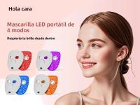 Máquina De Terapia De Luz Azul Hello Face M500S Con Luz Roja 630nm Luz De Infrarrojo 850 Luz Amarilla Luz Morada Para Cuidado De Rostro Y Cuello - details 1