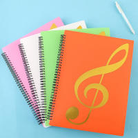 Carpeta Flexible Para Partituras De Piano A4 Con 20 Páginas Clip Para Hojas De Nota Organizador De Papel Musical Para Práctica - details 11