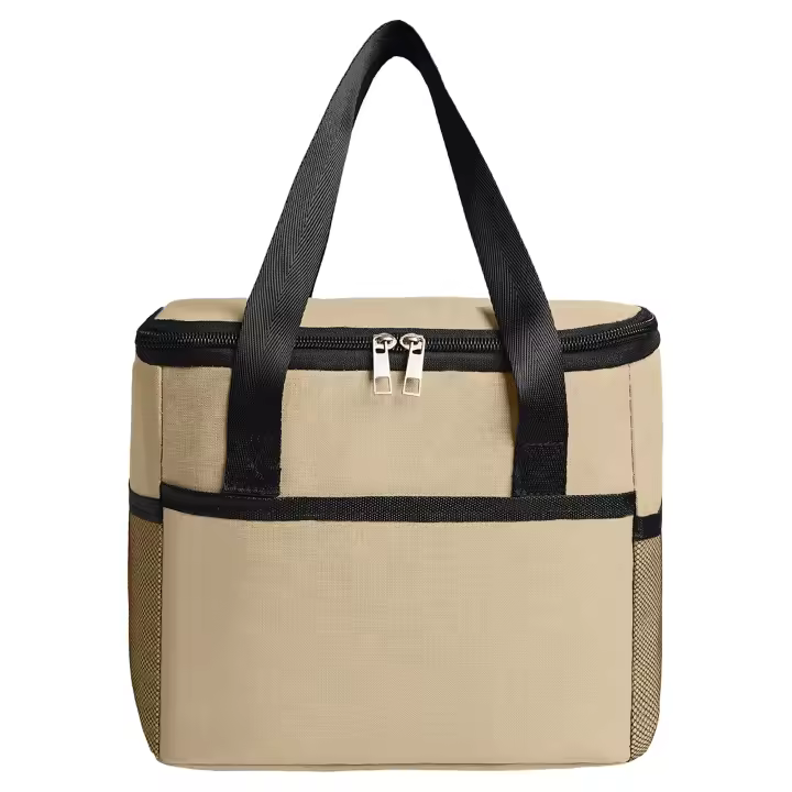 UNYCOS Bolsa Térmica Porta Alimentos 9 Litros - Nevera Portátil Impermeable - Lunch Bag con Bolsillos - 1