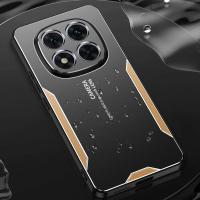 Funda Protectora De Aluminio Rugoso Para Xiaomi Redmi Note 15 pro 4G 14 pro plus Con Diseño De Armadura Brillante Y Antideslizante - details 4