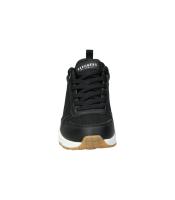 SKECHERS ZAPATILLA CASUAL INSIDE MATTERS STREET NEGRA CON BLANCO MUJER - details 2