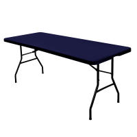 Mantel De Spandex Elástico 1 Pc 4/6/8ft Cubierta De Mesa Rectangular Lavable Y Resistente a Arrugas Para Patio Moderno - details 12