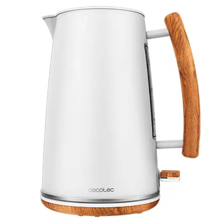 Hervidor de agua eléctrico Thermosense 400 White Woody 1,7L 3000W blanco/madera - 1